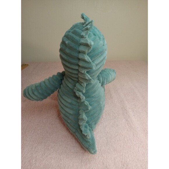 Carter's Corduroy Blue Green Dinosaur Plush 10" Stuffed Animal 2020 - Picture 3 of 5